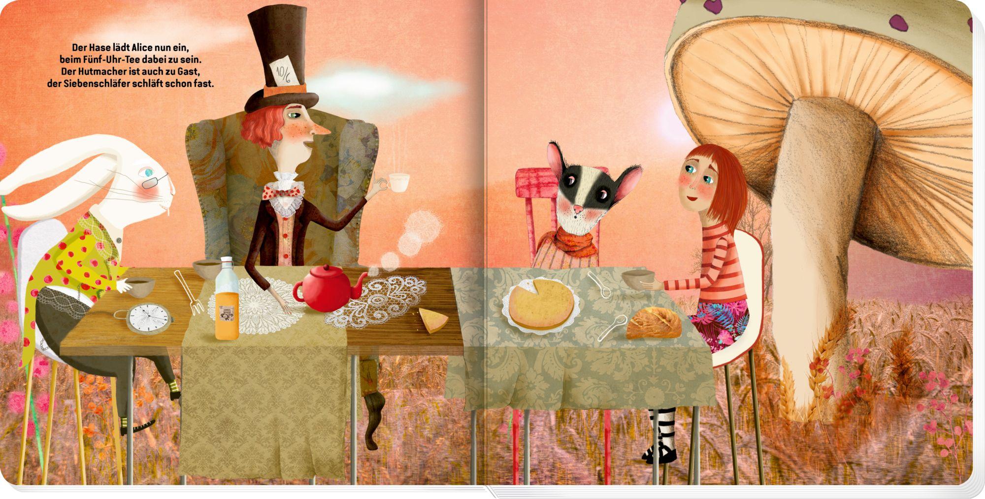 Beispielinhalt (Bild) Alice im Wunderland