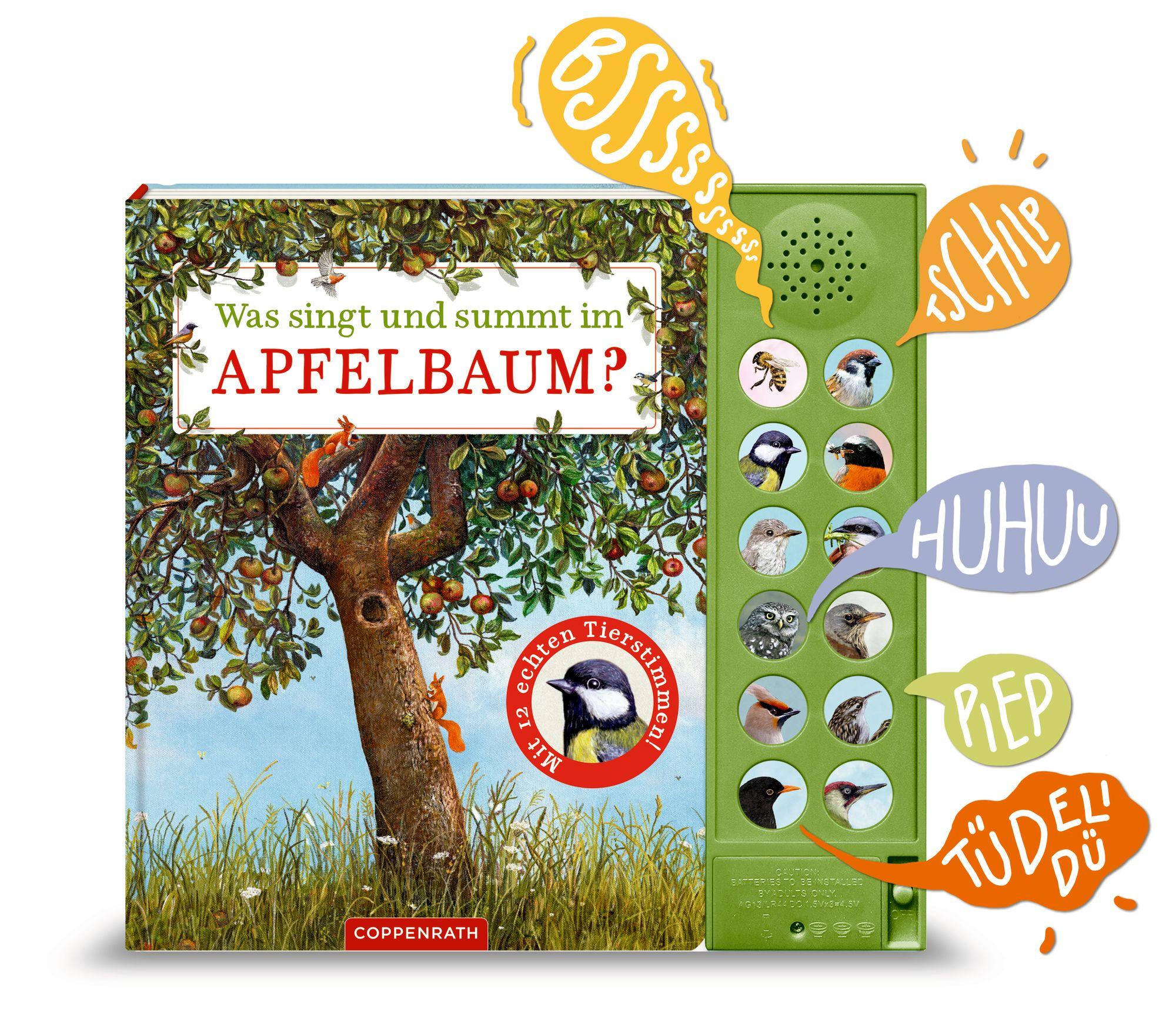 Beispielinhalt (Bild) Was singt und summt im Apfelbaum?