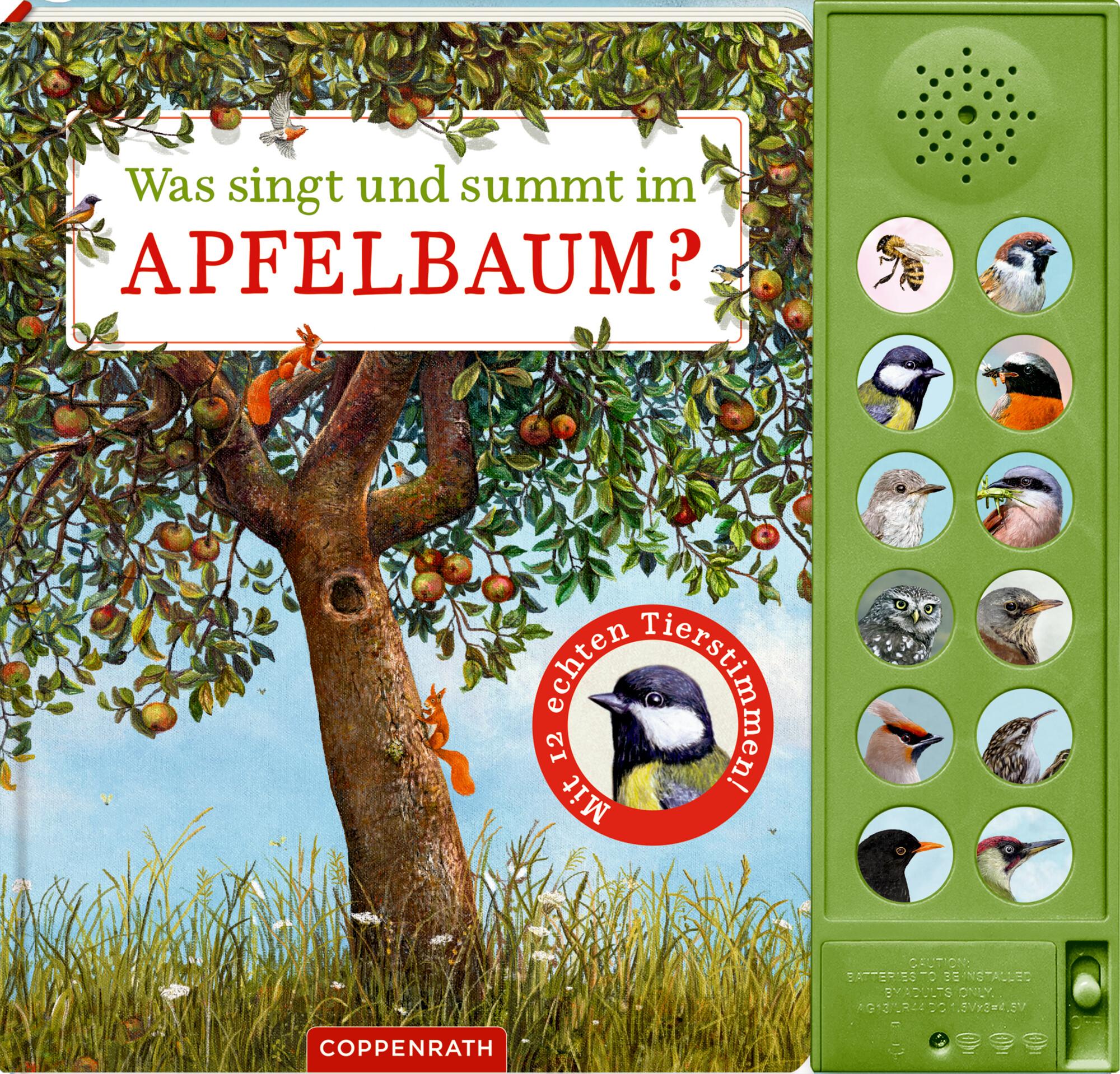 Vorderes Coverbild Was singt und summt im Apfelbaum?