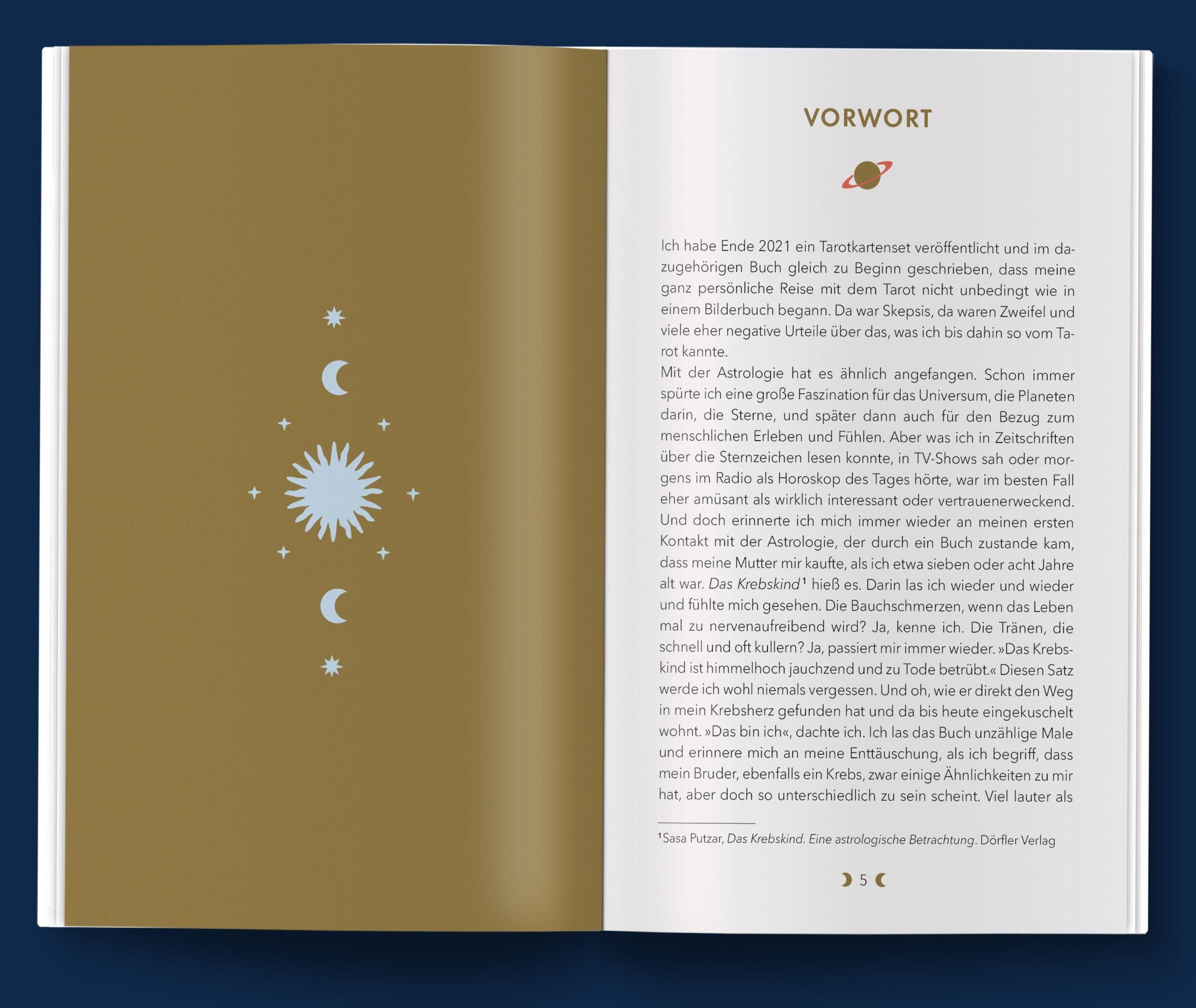 Beispielinhalt (Bild) Astrologiekarten