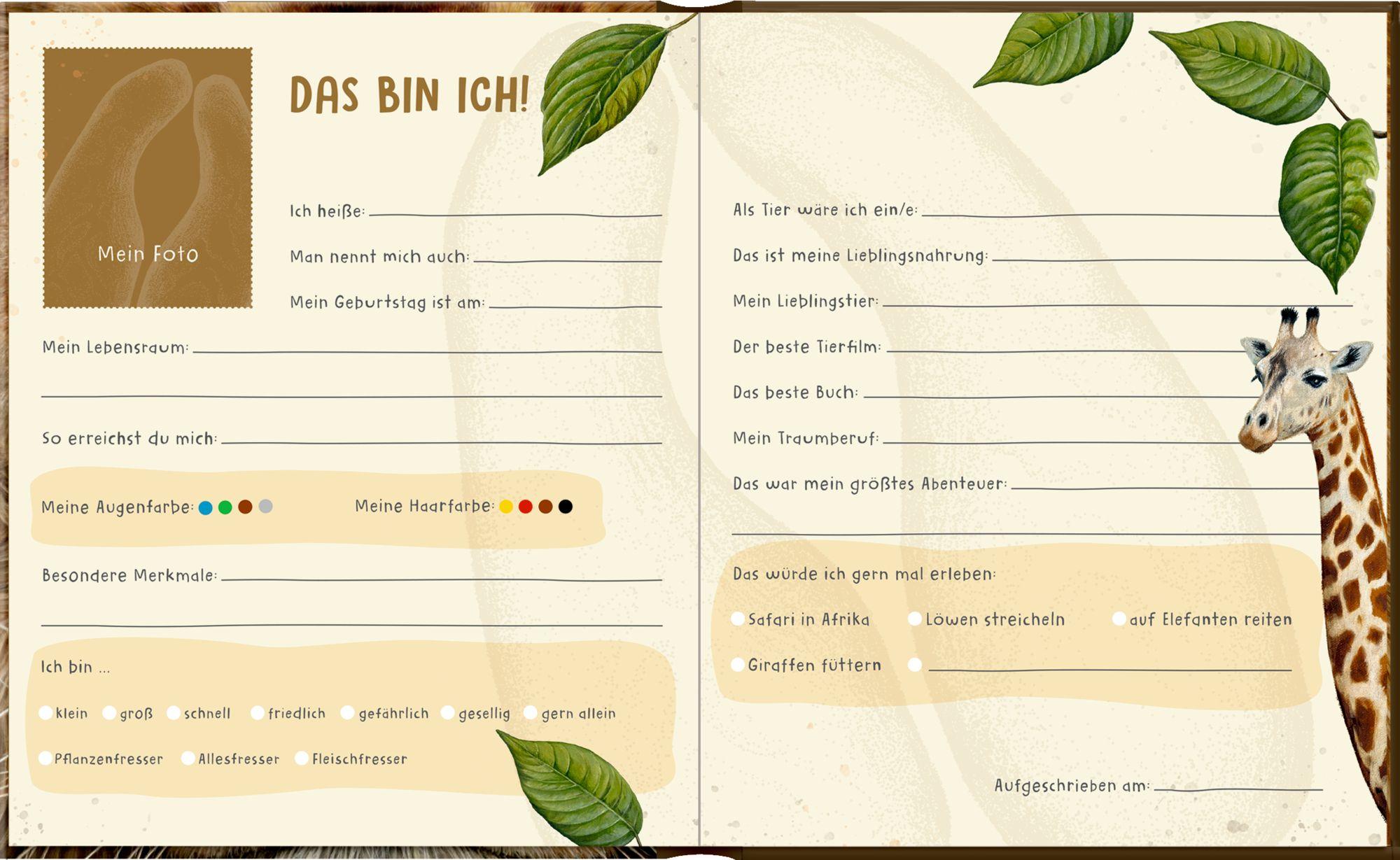 Beispielinhalt (Bild) Freundebuch - Meine Freunde