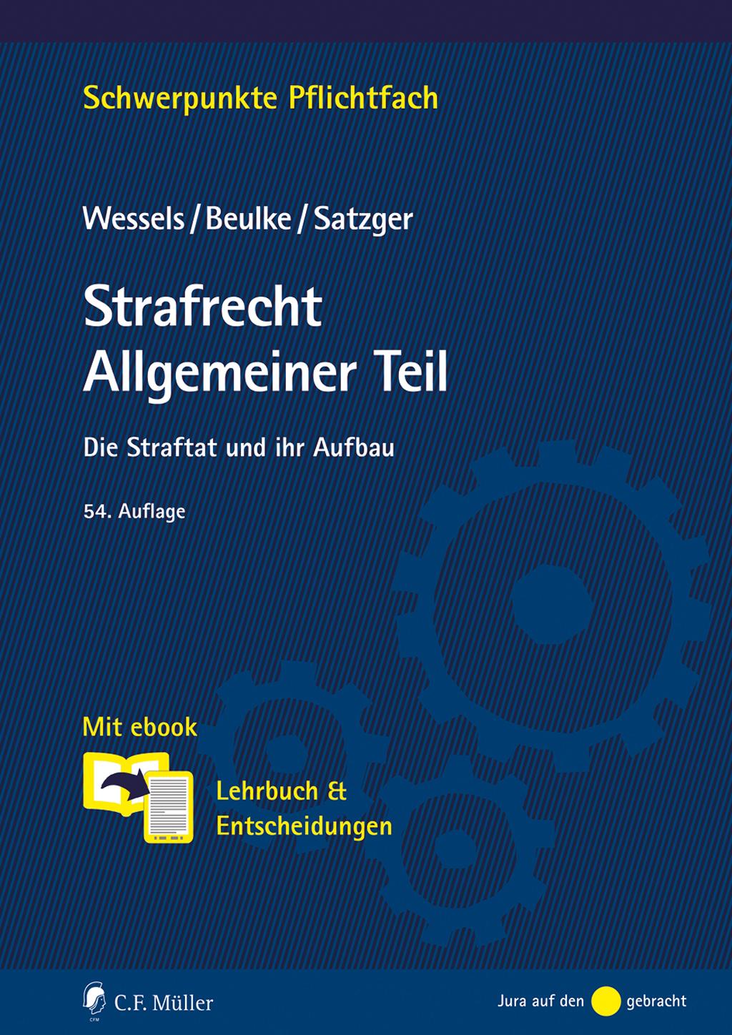 Vorderes Coverbild Strafrecht Allgemeiner Teil