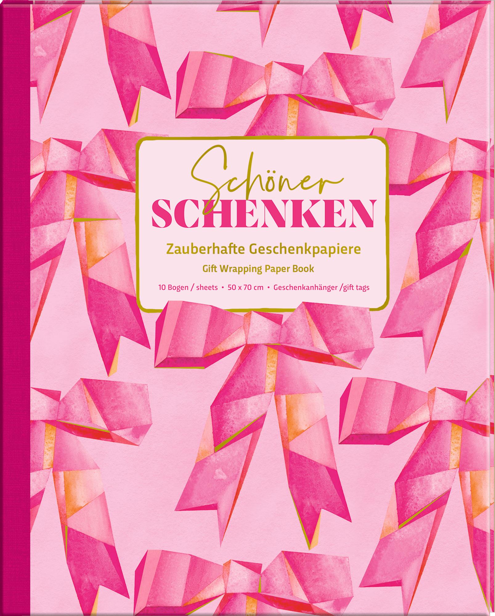 Vorderes Coverbild Geschenkpapier-Buch - Schöner Schenken