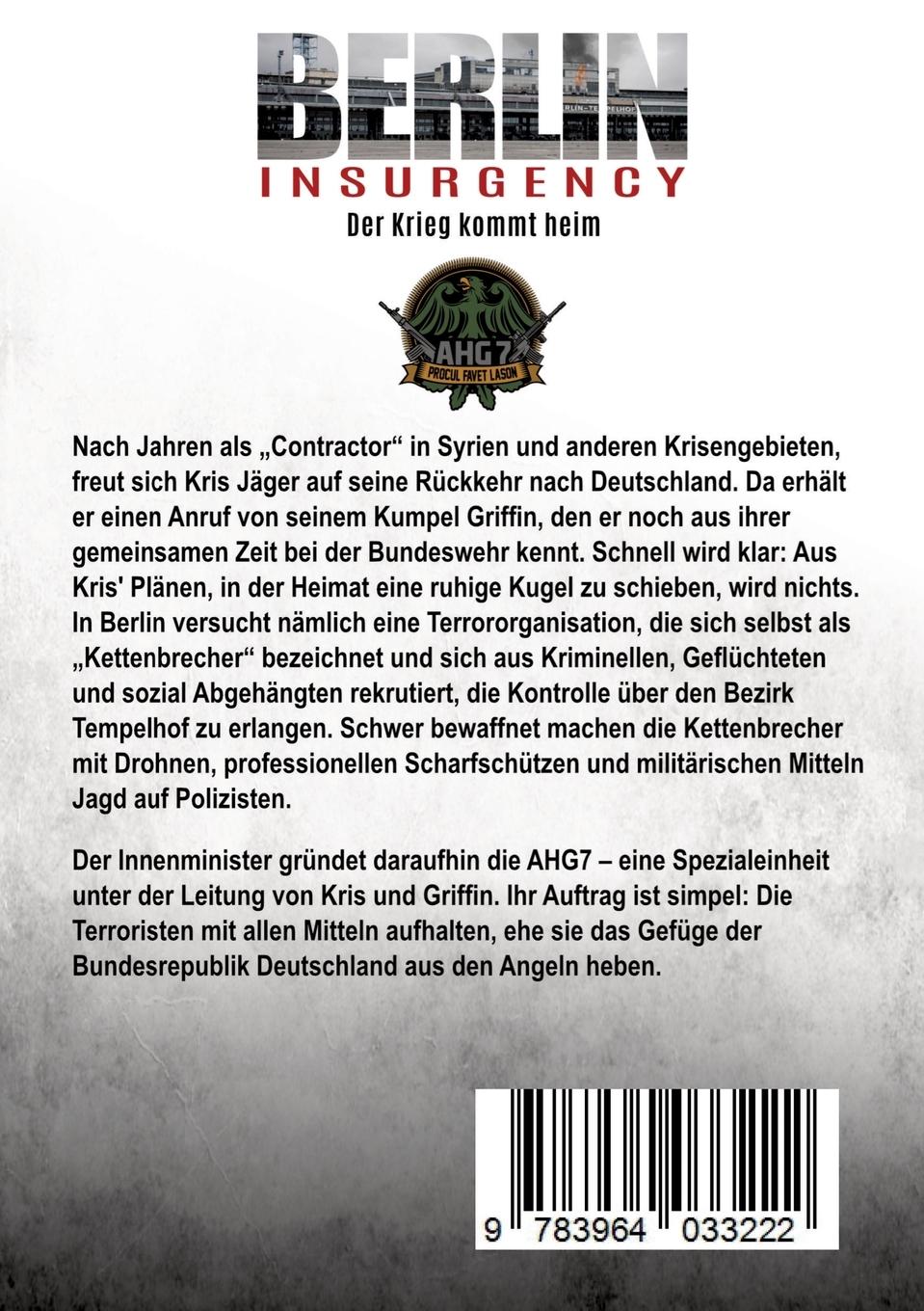 Rückseitencover Berlin Insurgency - Der Krieg kommt heim