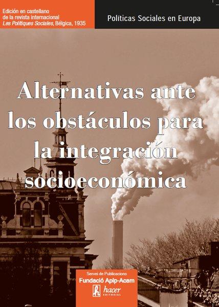 Vorderes Coverbild Alternativas ante los obstáculos para la integración socioeconómica