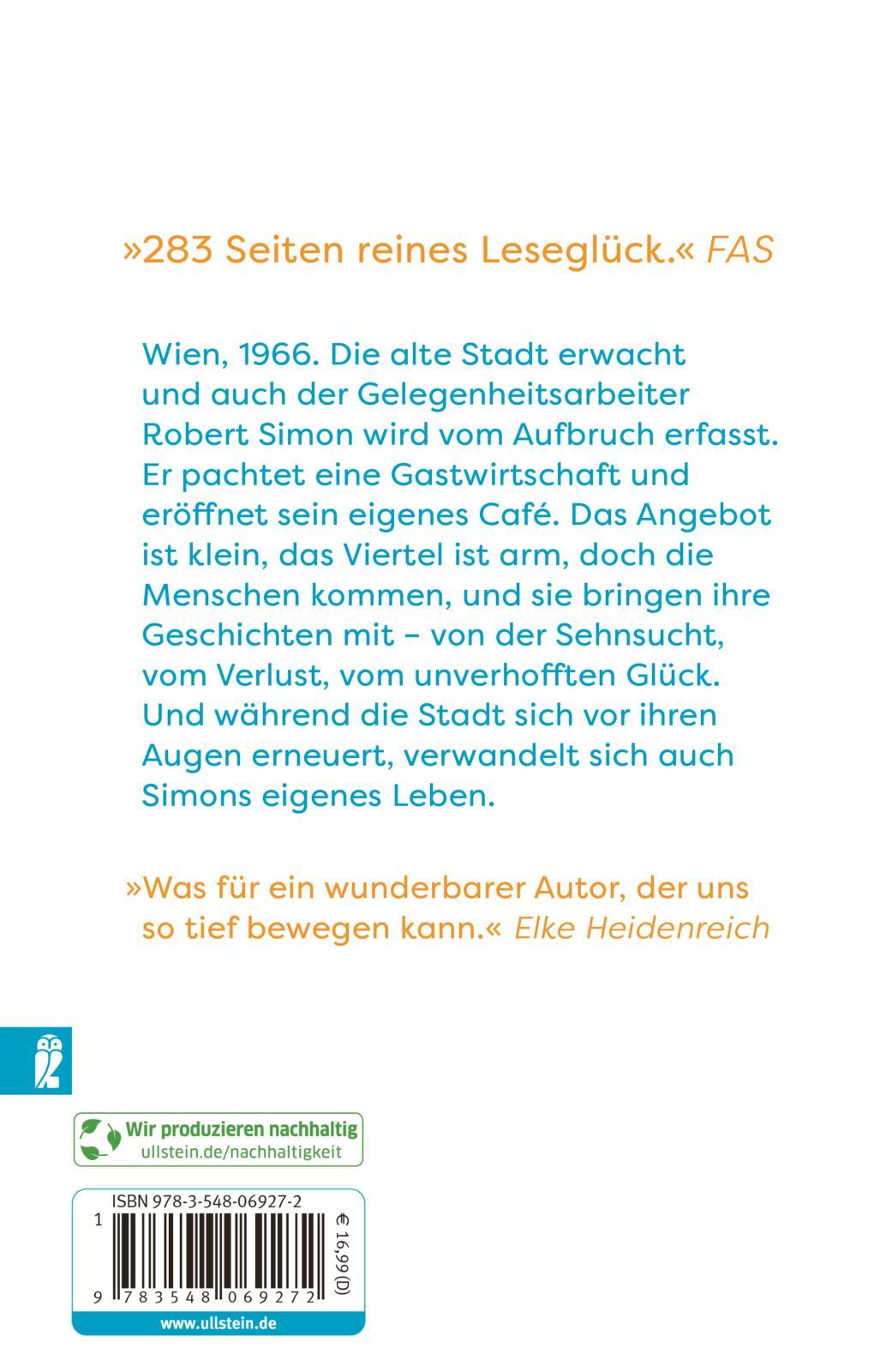 Rückseitencover Das Café ohne Namen