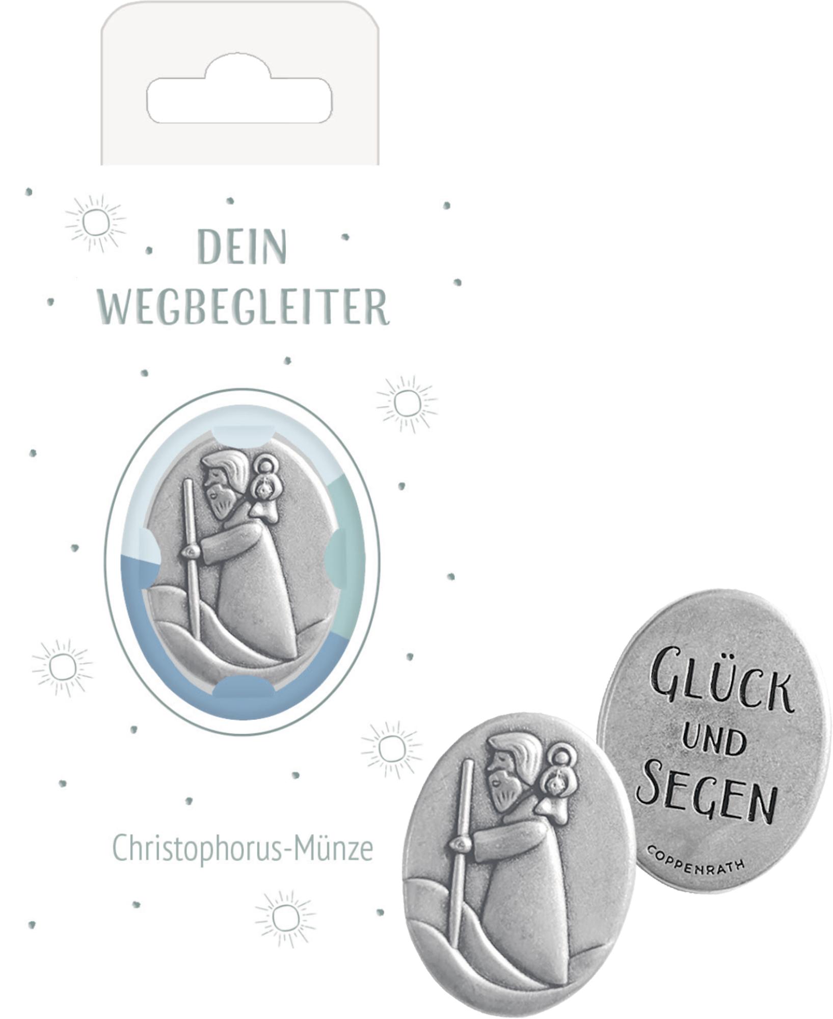 Vorderes Coverbild Christophorus-Münze - Glück und Segen