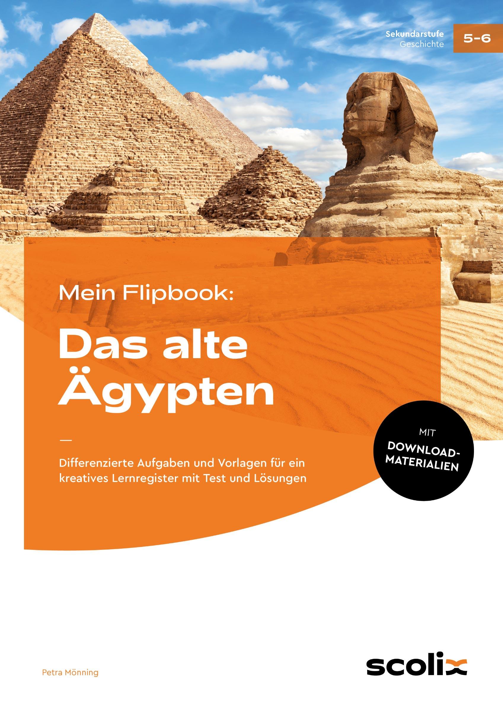 Vorderes Coverbild Mein Flipbook: Das alte Ägypten