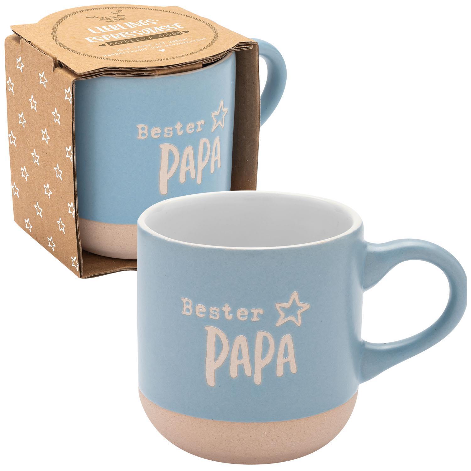 Vorderes Coverbild GRUSS & CO Espressotasse Motiv Papa, 10 cl