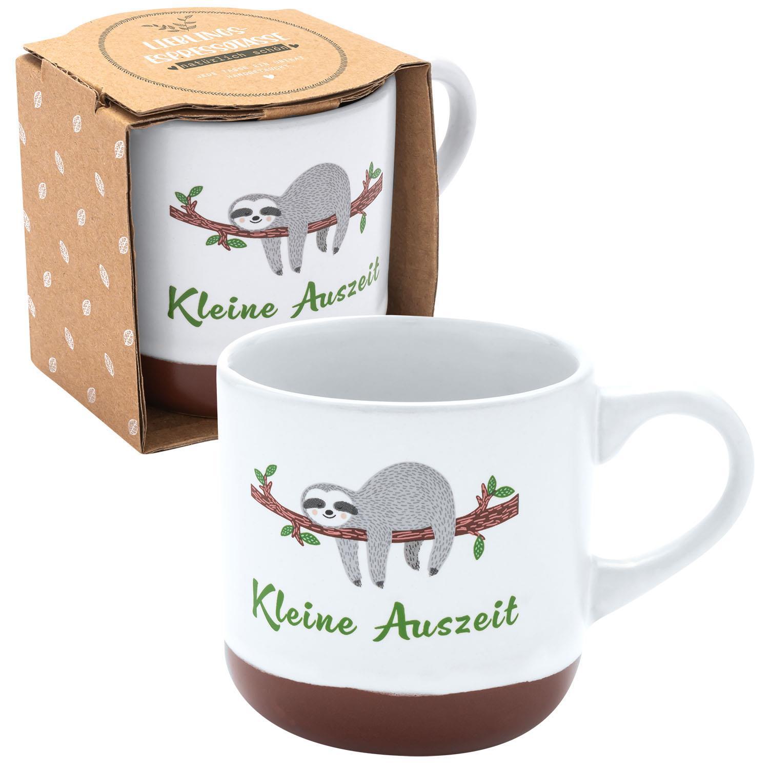 Vorderes Coverbild GRUSS & CO Espressotasse Motiv Kleine Auszeit, 10 cl