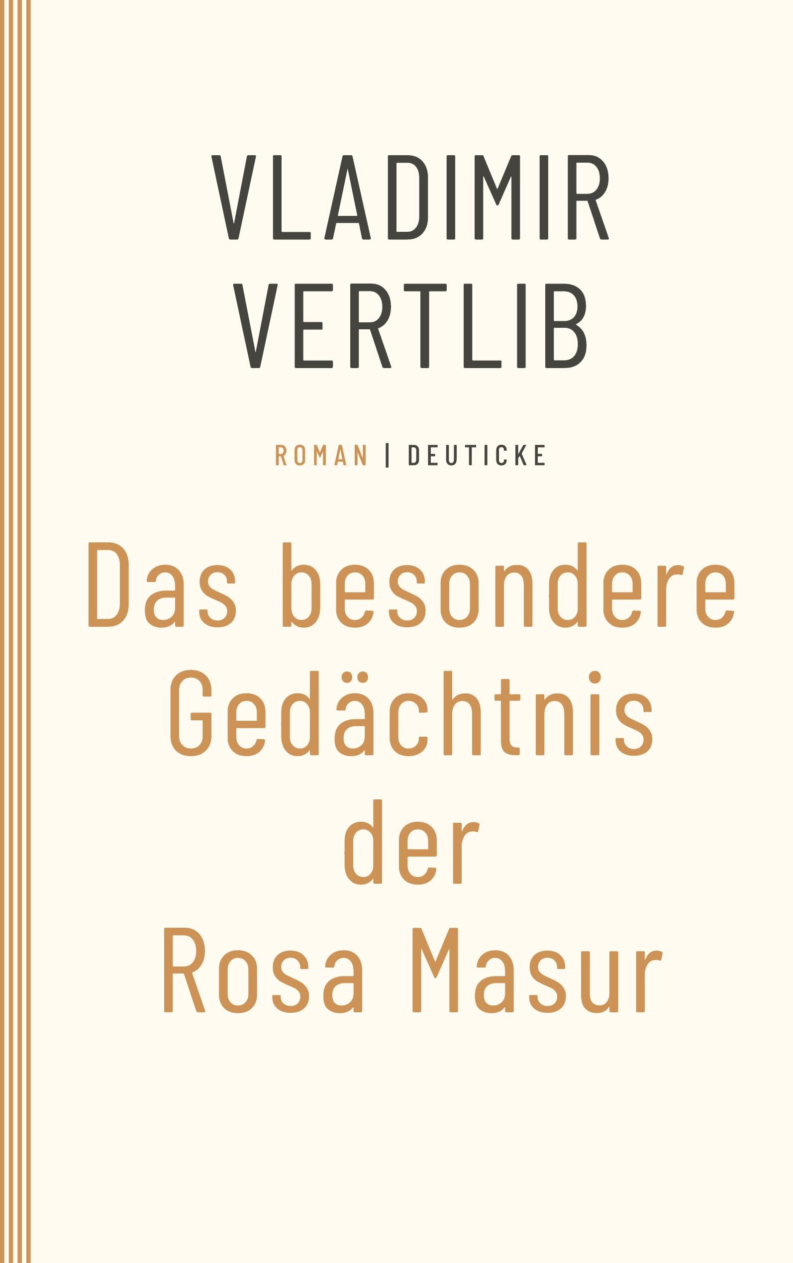 Vorderes Coverbild Das besondere Gedächtnis der Rosa Masur