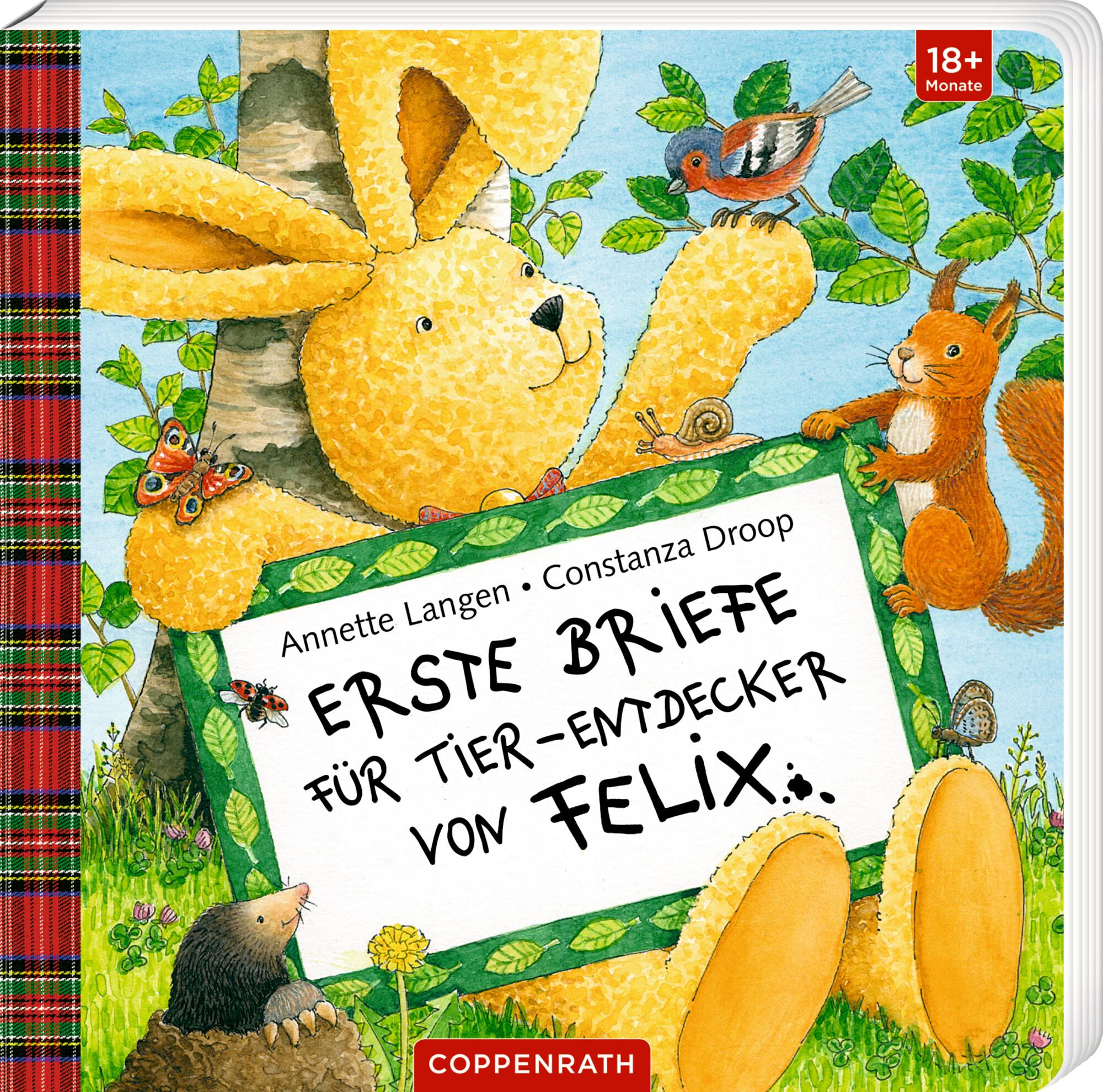 Vorderes Coverbild Erste Briefe für Tier-Entdecker von Felix
