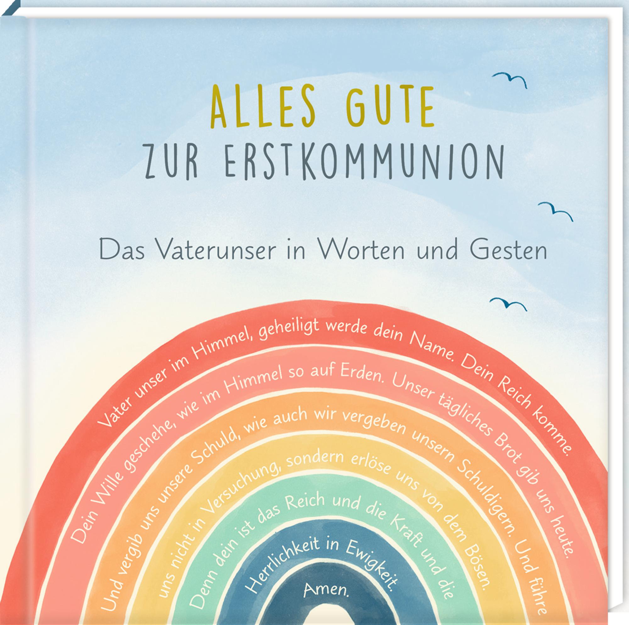 Vorderes Coverbild Geldkuvert-Geschenkbuch - Alles Gute zur Erstkommunion