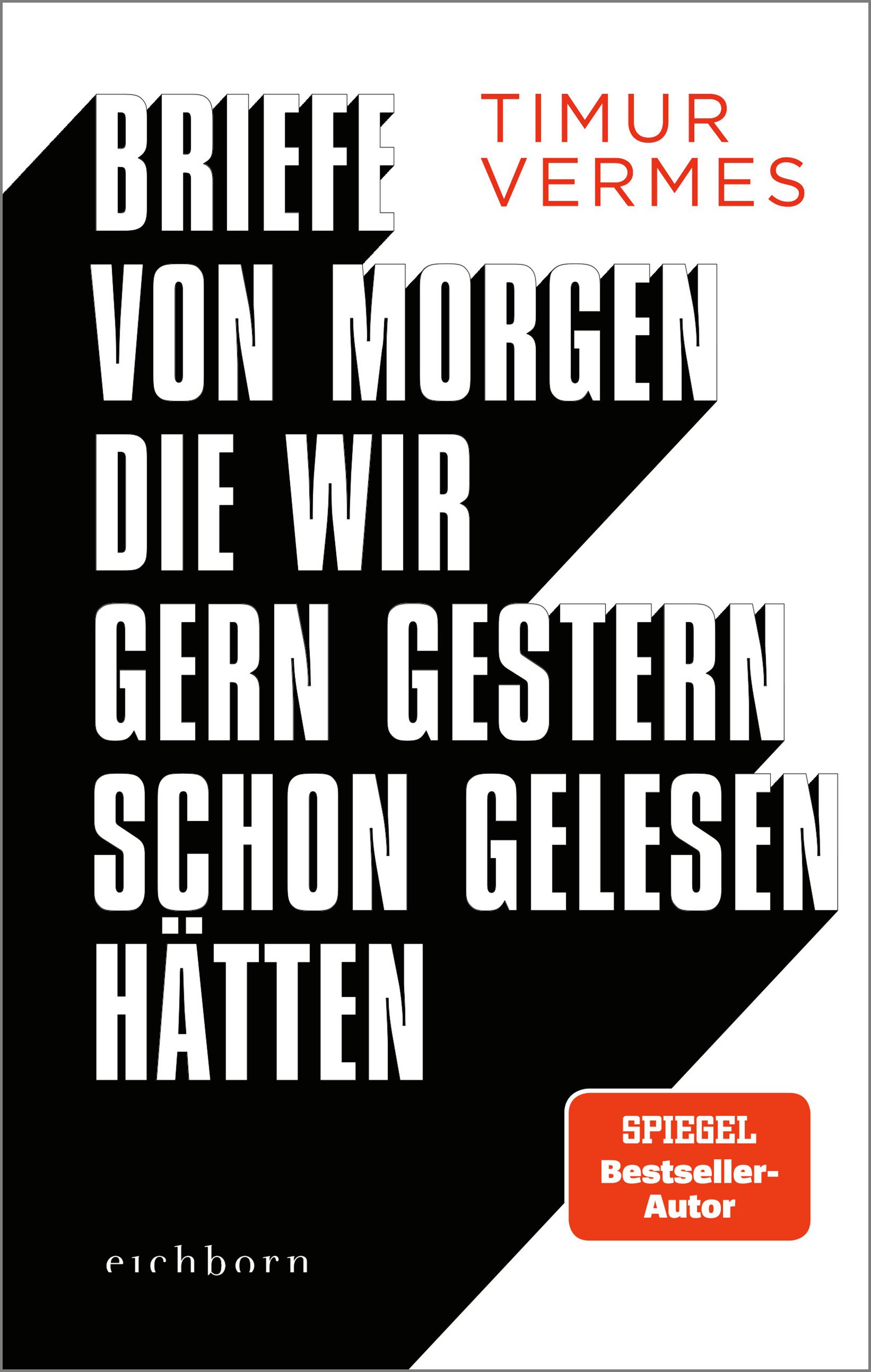 Vorderes Coverbild Briefe von morgen, die wir gern gestern schon gelesen hätten