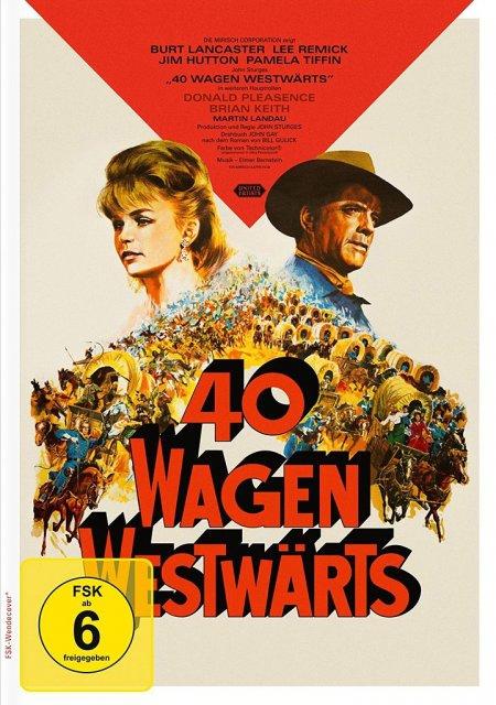 Vorderes Coverbild Vierzig Wagen westwärts