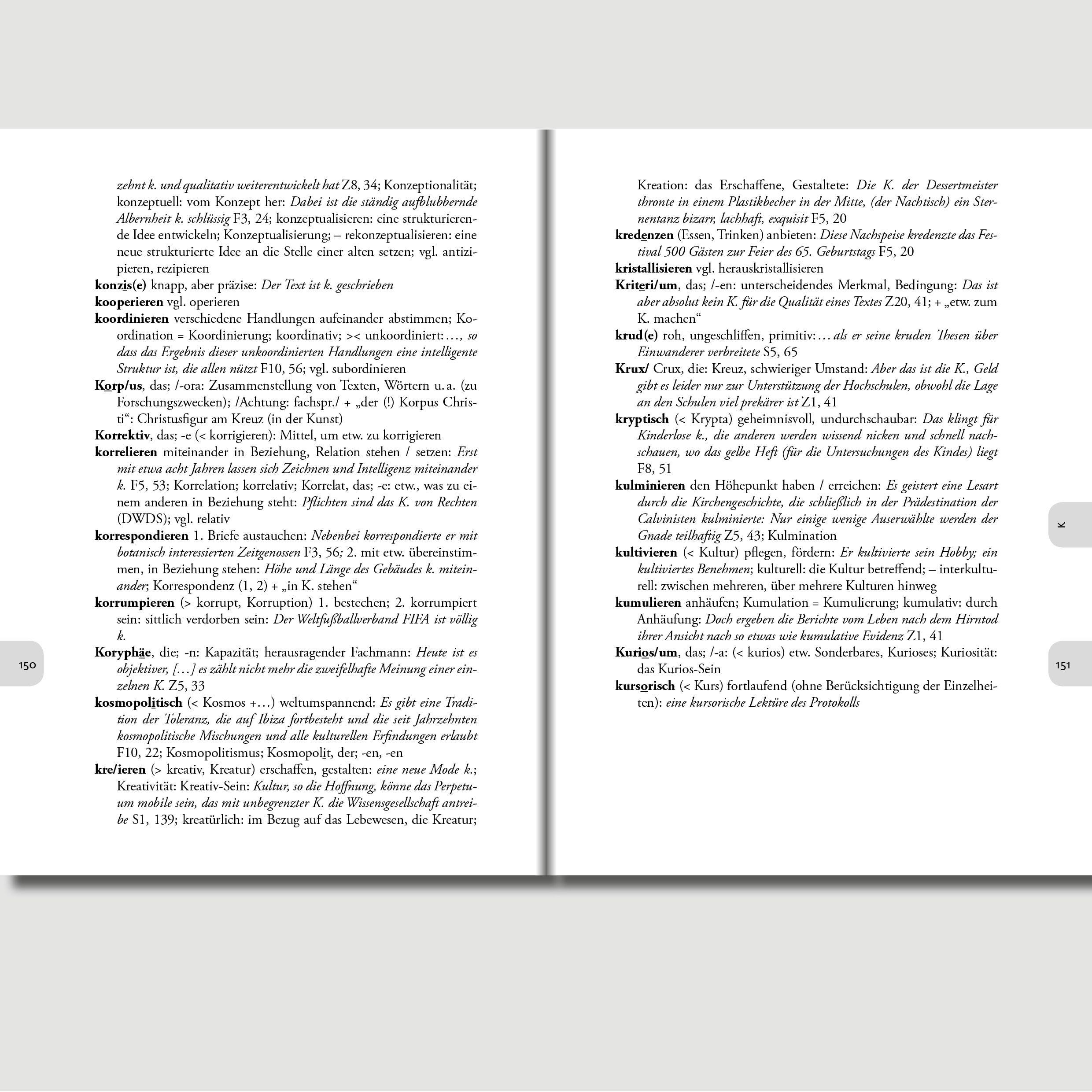 Beispielinhalt (Bild) Der Bildungswortschatz