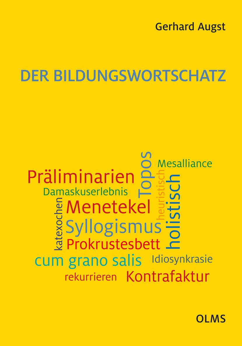 Vorderes Coverbild Der Bildungswortschatz