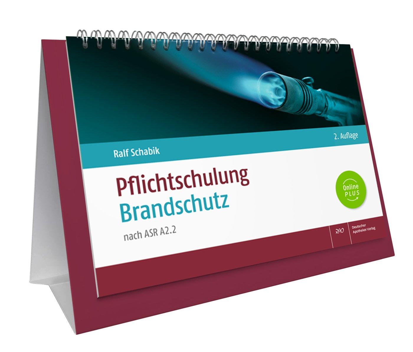 Vorderes Coverbild Pflichtschulung Brandschutz