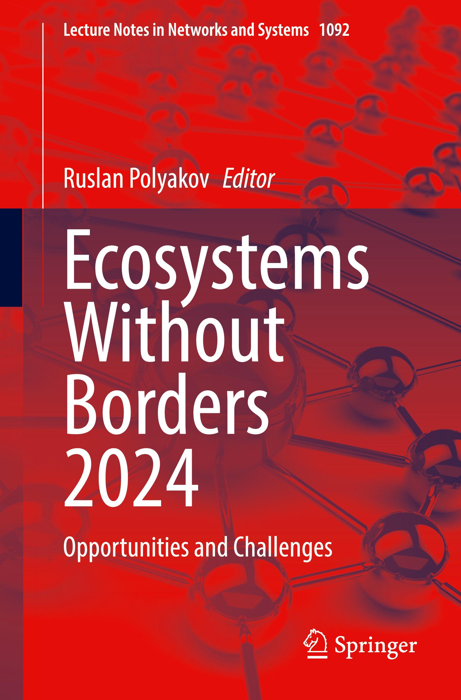 Vorderes Coverbild Ecosystems Without Borders 2024