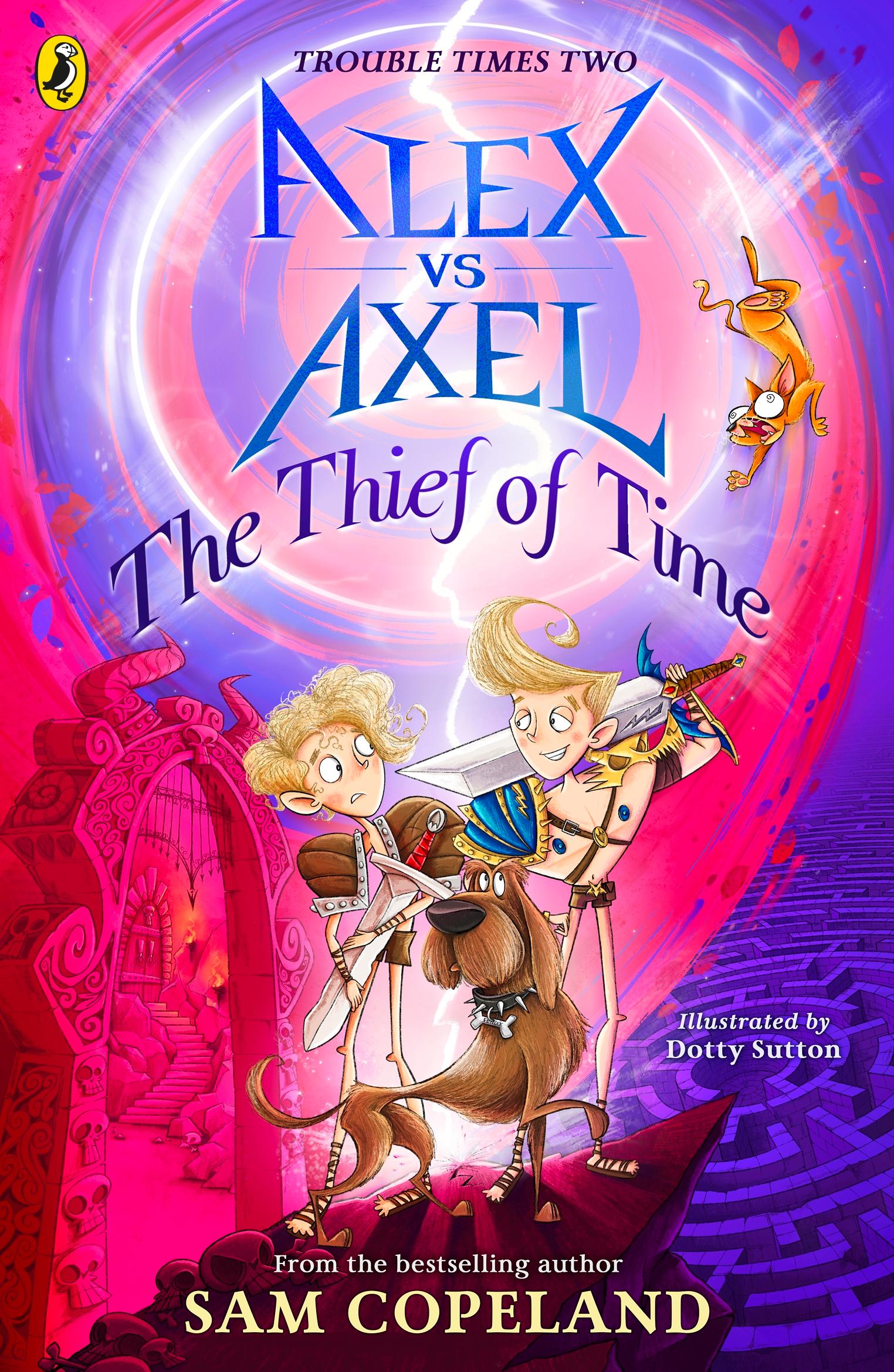Vorderes Coverbild Alex vs Axel: The Thief of Time