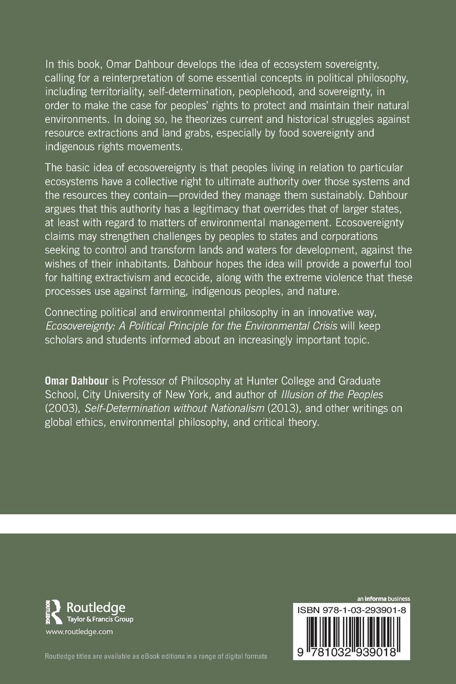 Rückseitencover Ecosovereignty