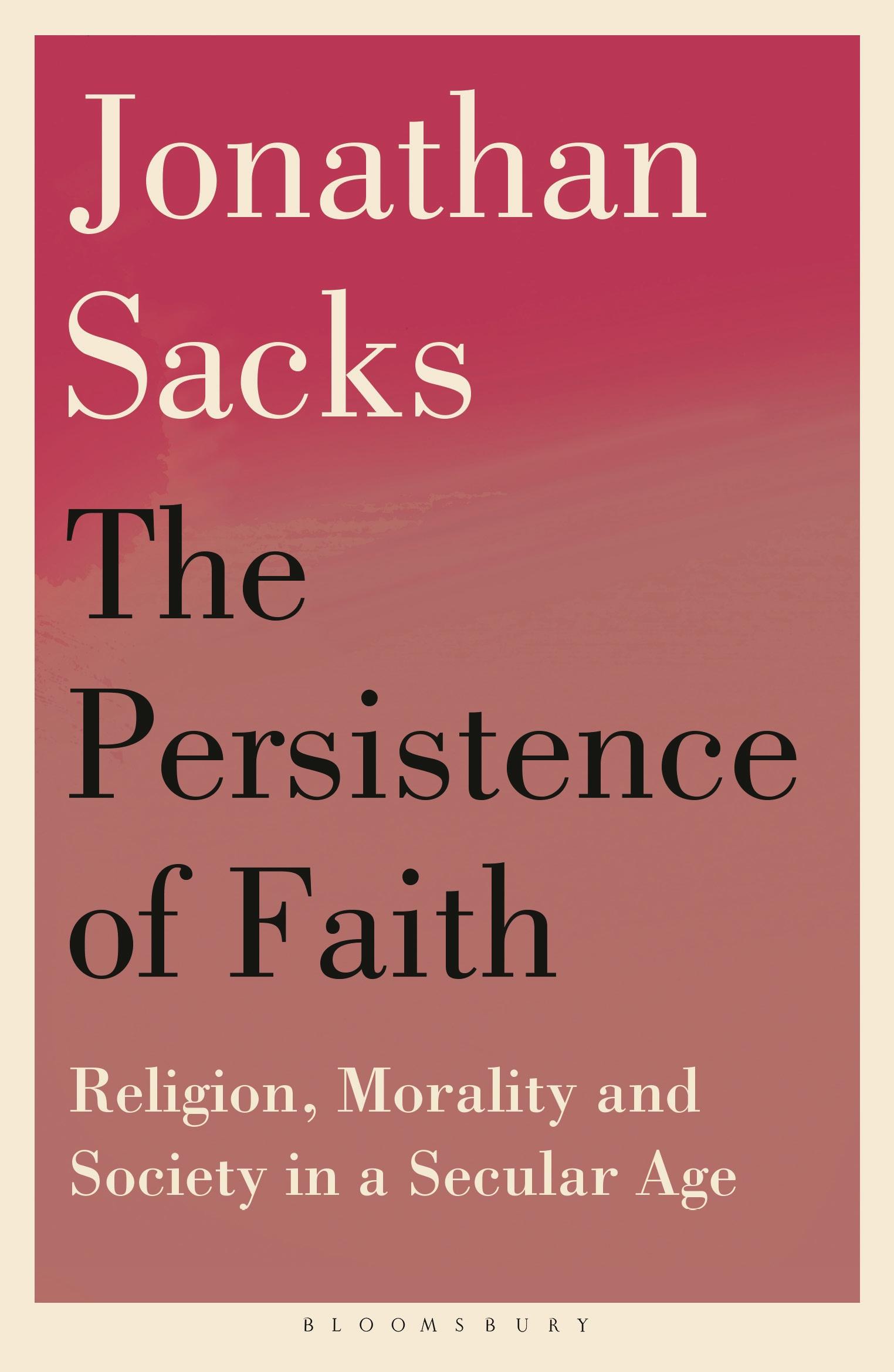 Vorderes Coverbild The Persistence of Faith