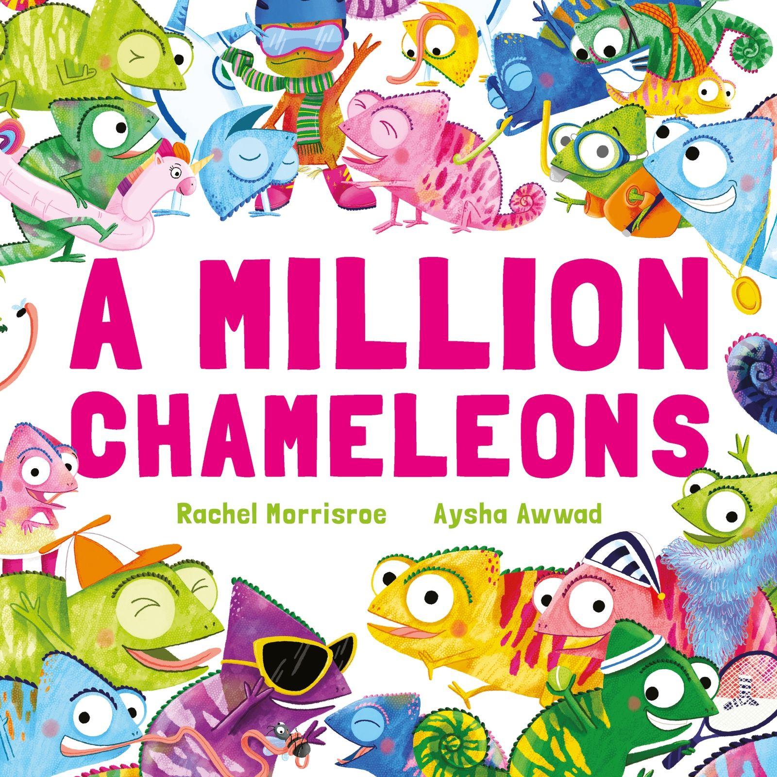 Vorderes Coverbild A Million Chameleons
