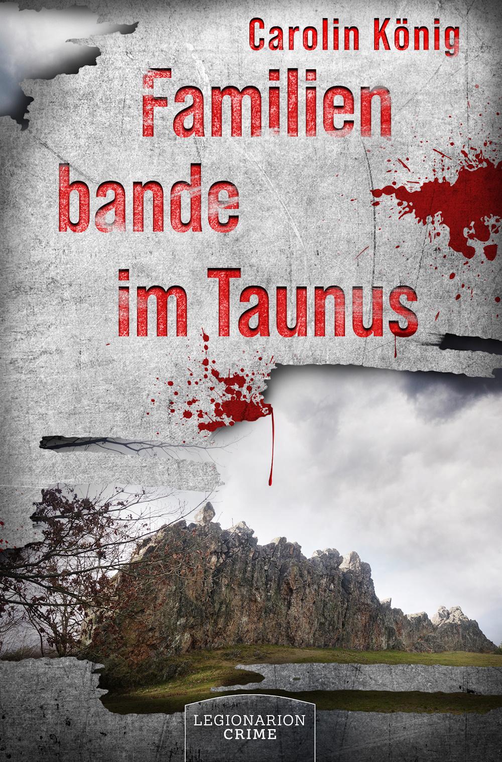 Vorderes Coverbild Familienbande im Taunus