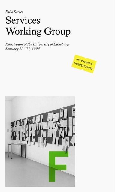 Vorderes Coverbild Folio F: Services Working Group