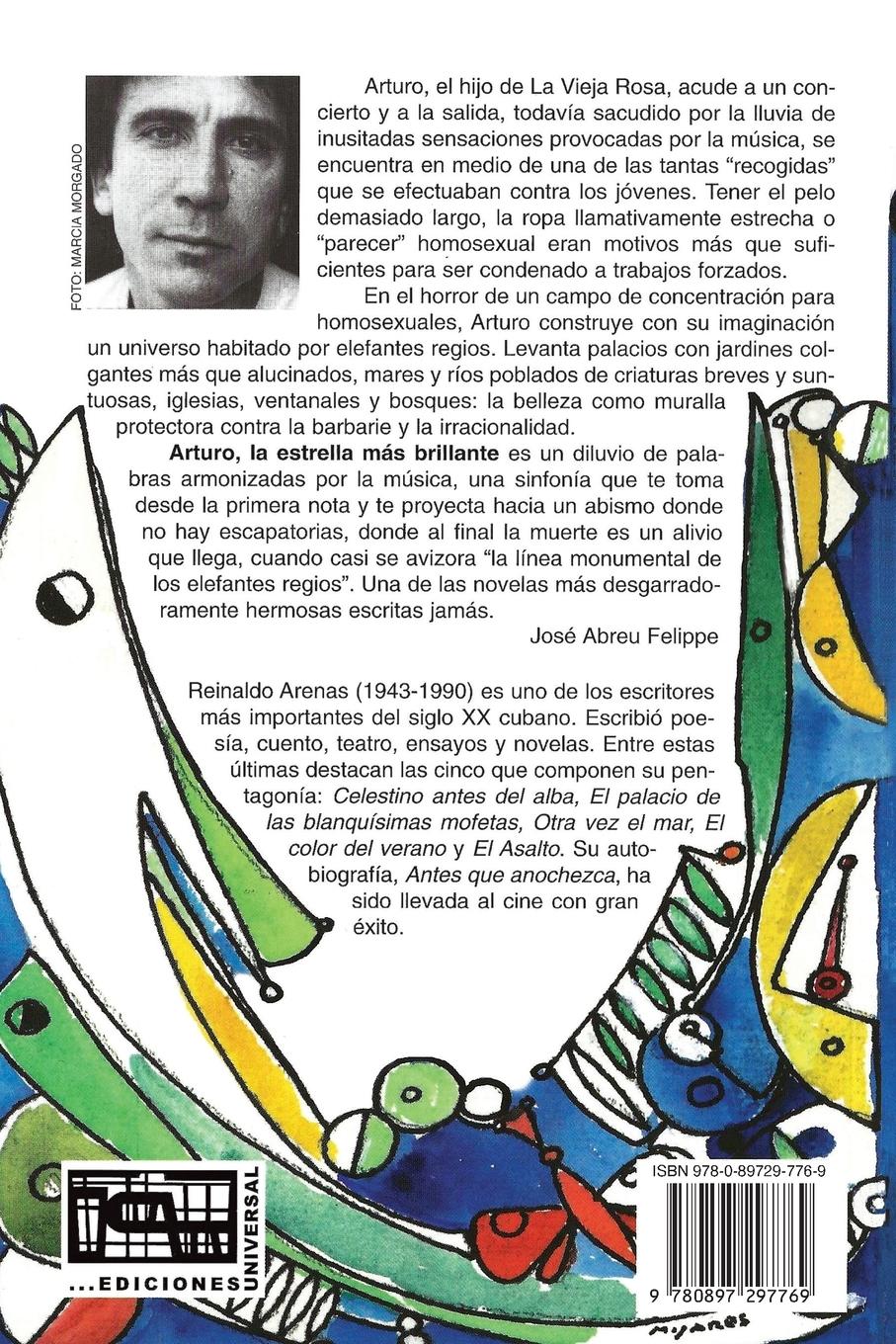 Rückseitencover Arturo. La Estrella Más Brillante