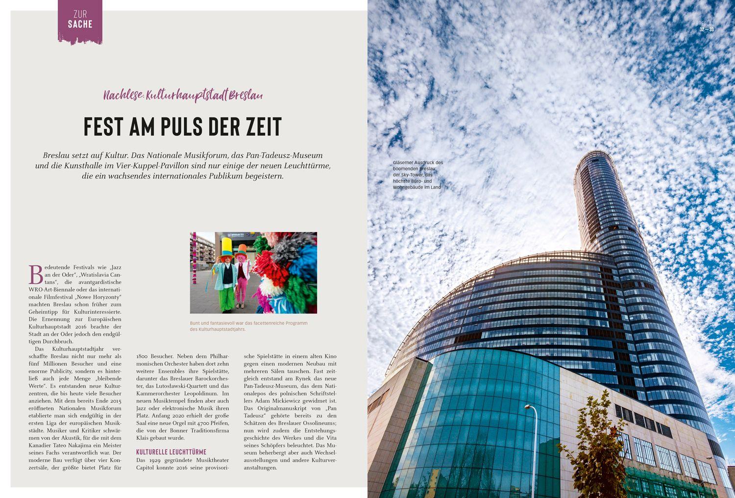 Beispielinhalt (Bild) DUMONT Bildatlas Krakau, Breslau, Polen Süden