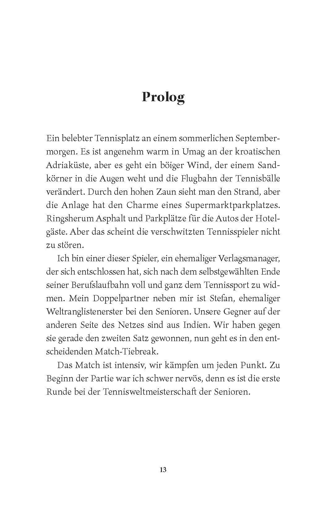 Beispielinhalt (Bild) Zweiter Aufschlag