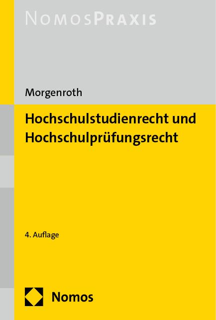 Vorderes Coverbild Hochschulstudienrecht und Hochschulprüfungsrecht