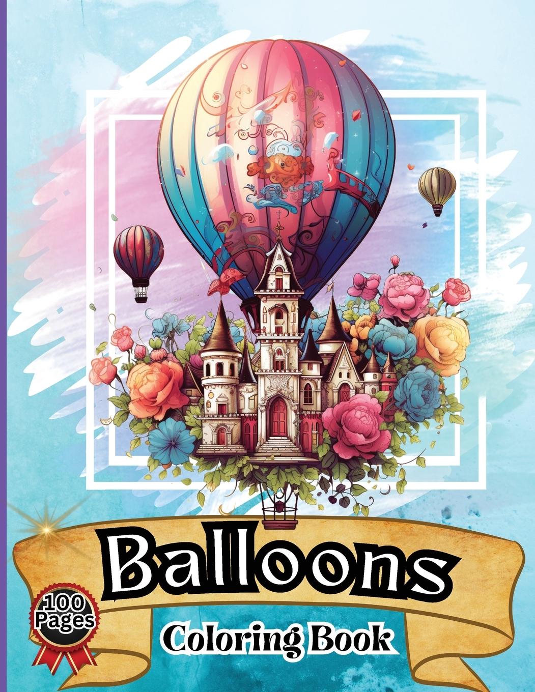 Vorderes Coverbild Balloon Coloring Book