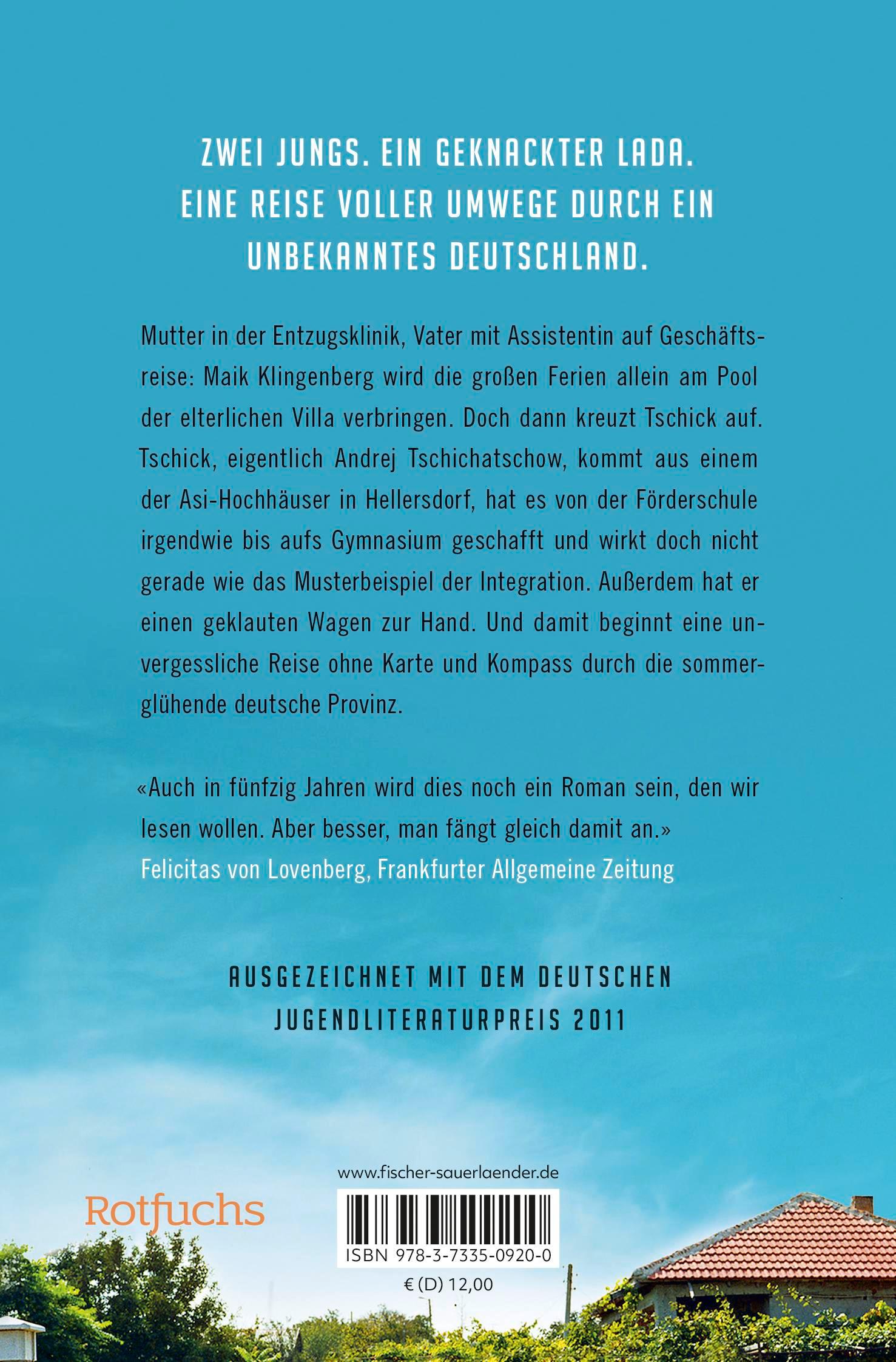 Rückseitencover Tschick