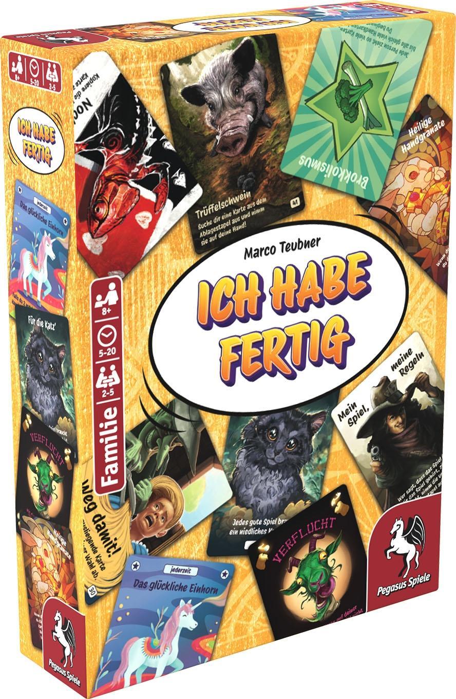 Vorderes Coverbild Ich habe fertig