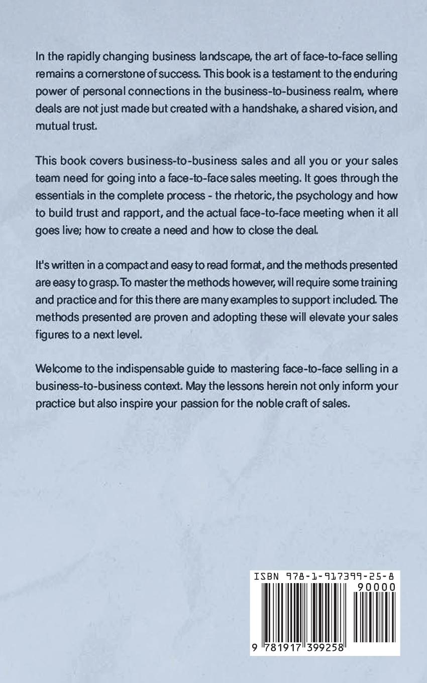 Rückseitencover Elevating B2B Sales Excellence