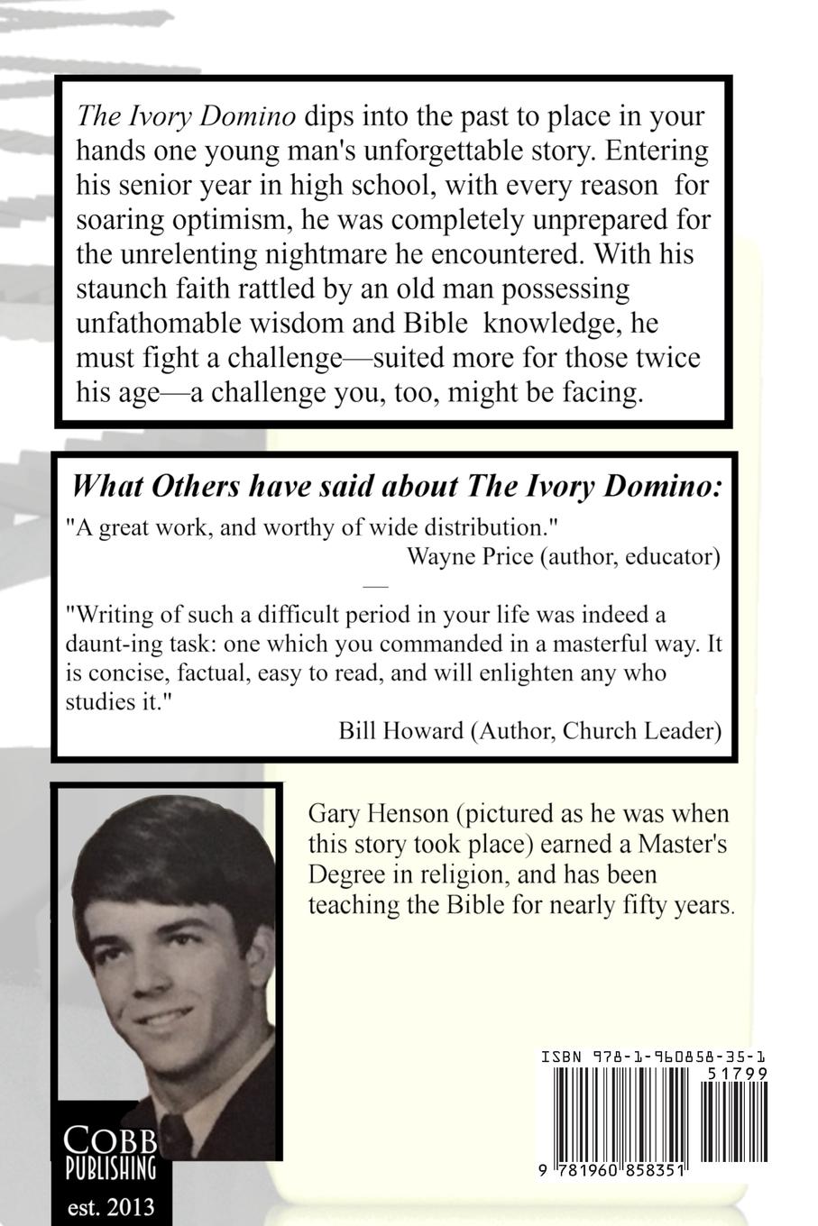 Rückseitencover The Ivory Domino