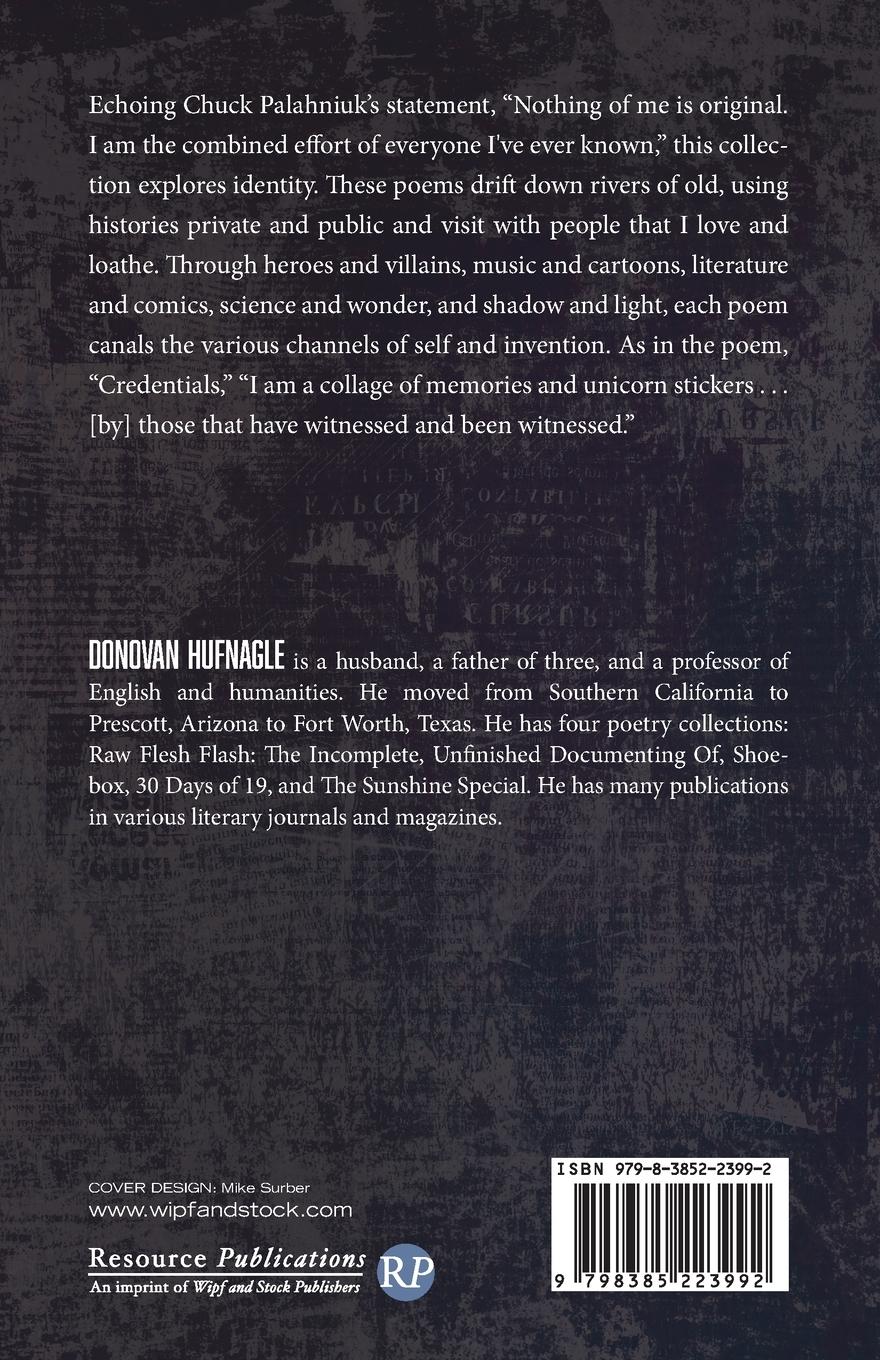 Rückseitencover These Are Not My Words