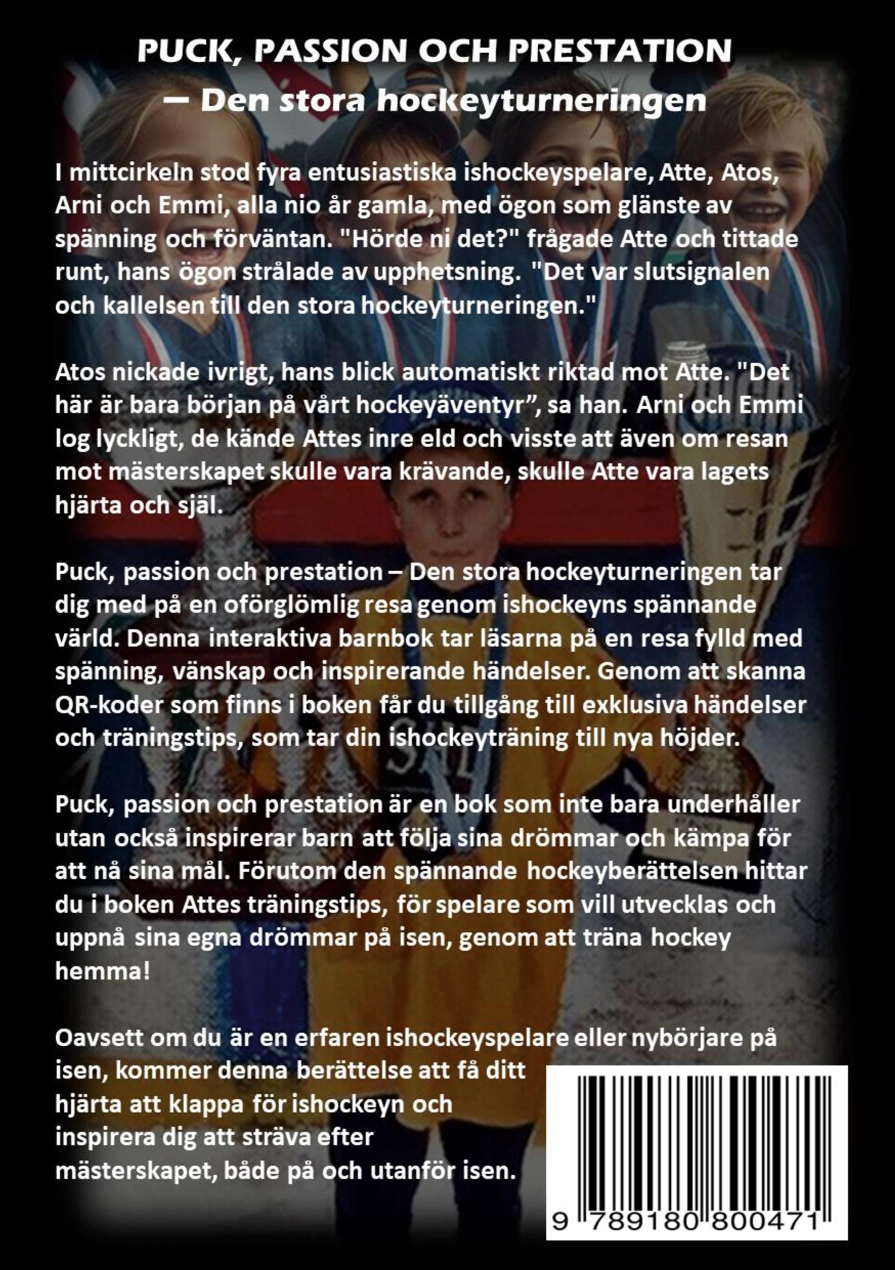 Rückseitencover Puck, Passion och Prestation