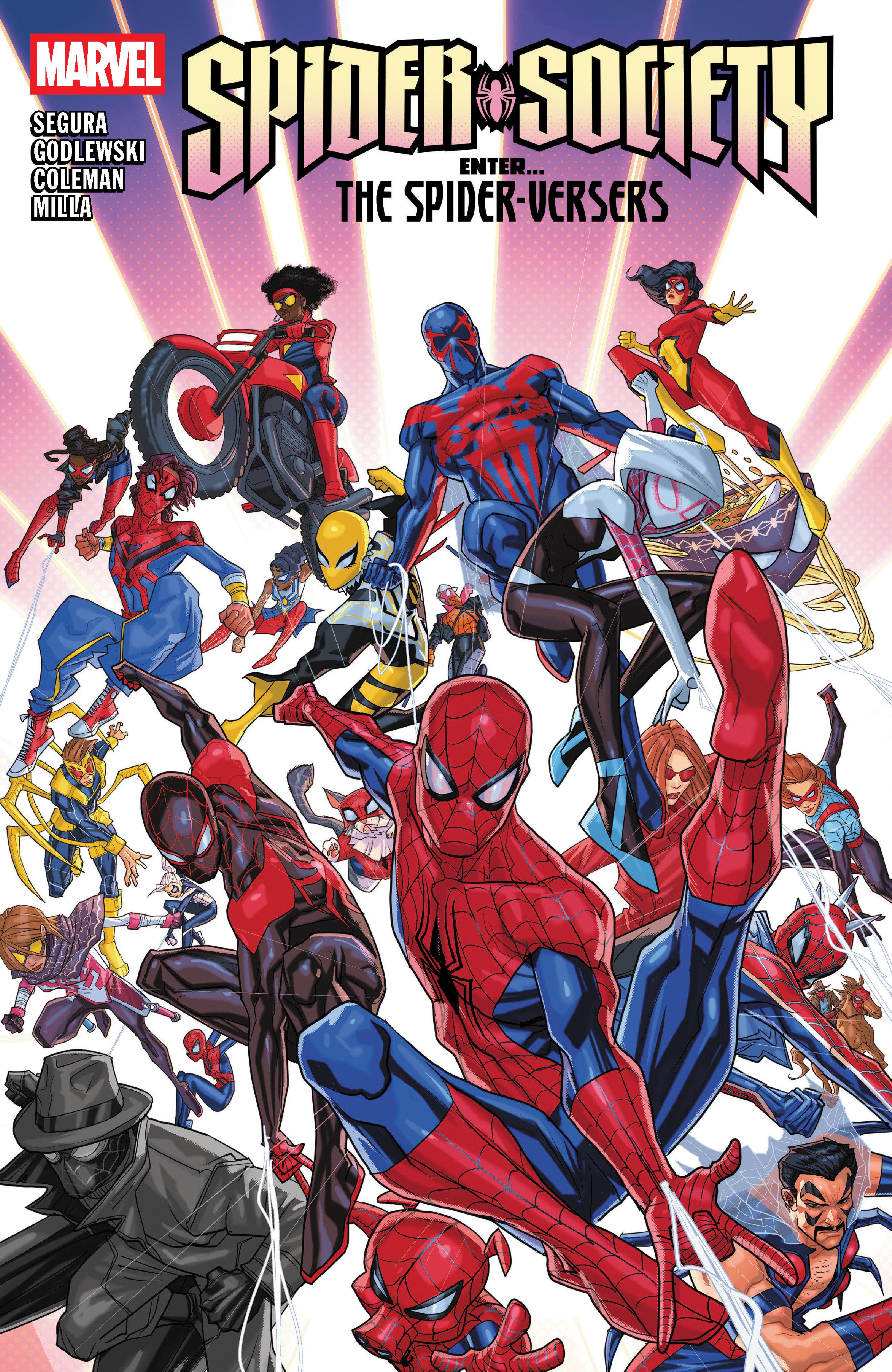 Vorderes Coverbild Spider-Society: Enter...the Spider-Versers