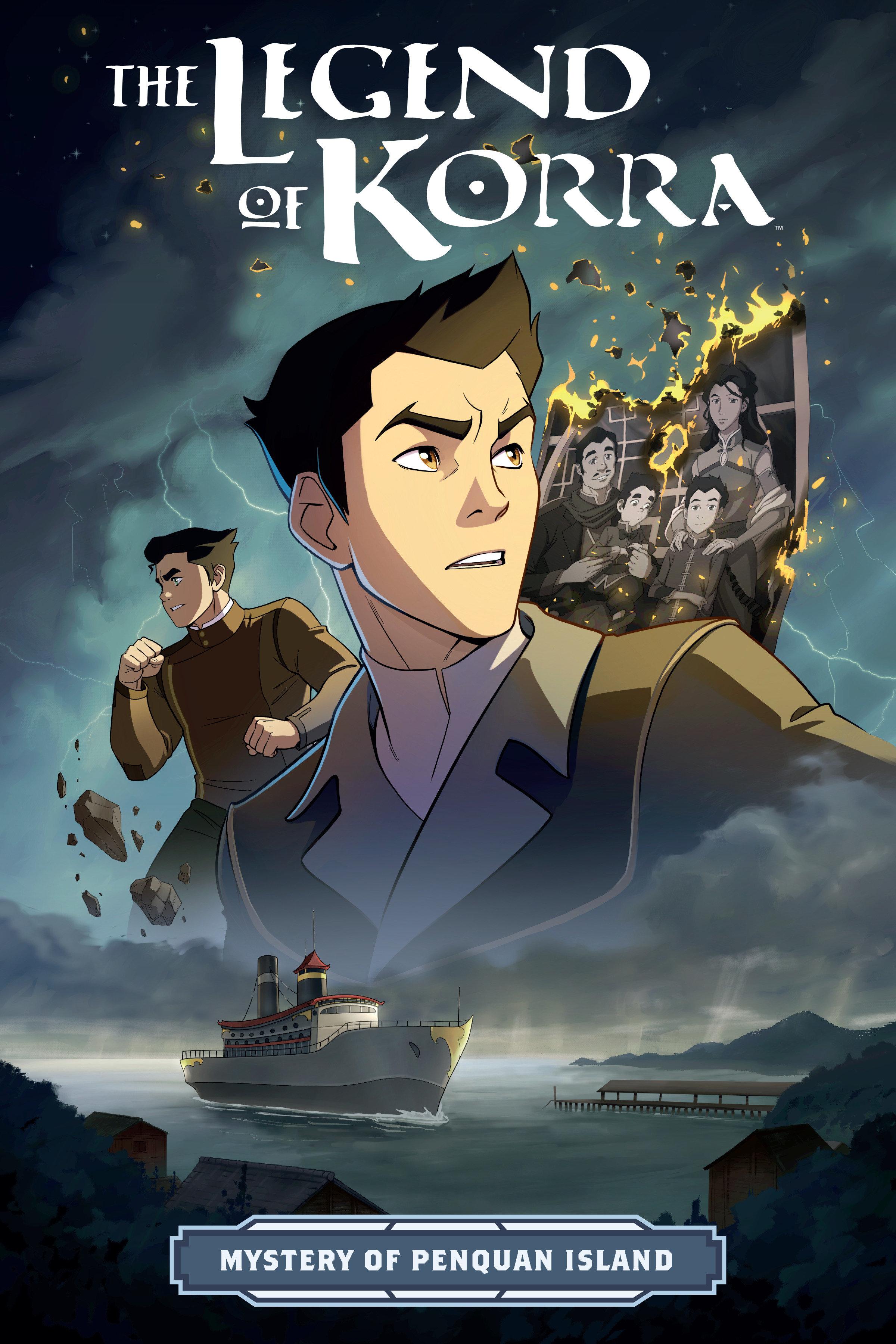 Vorderes Coverbild The Legend of Korra: The Mystery of Penquan Island