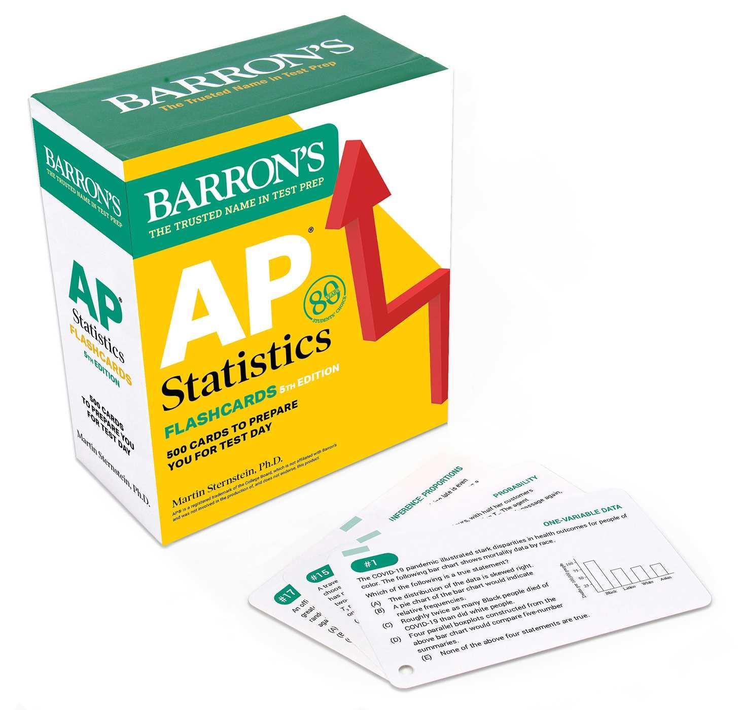 Vorderes Coverbild AP Statistics Flashcards, Fifth Edition: Up-To-Date Practice