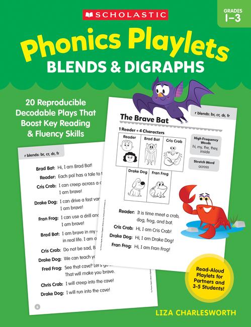 Vorderes Coverbild Phonics Playlets: Blends & Digraphs