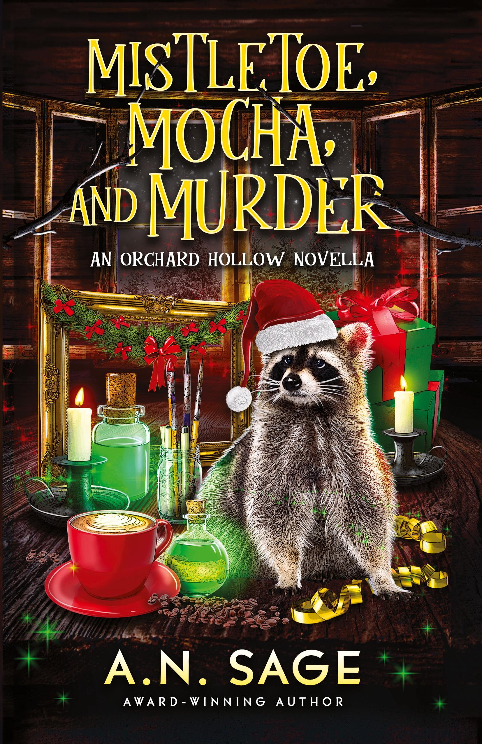 Vorderes Coverbild Mistletoe, Mocha, and Murder