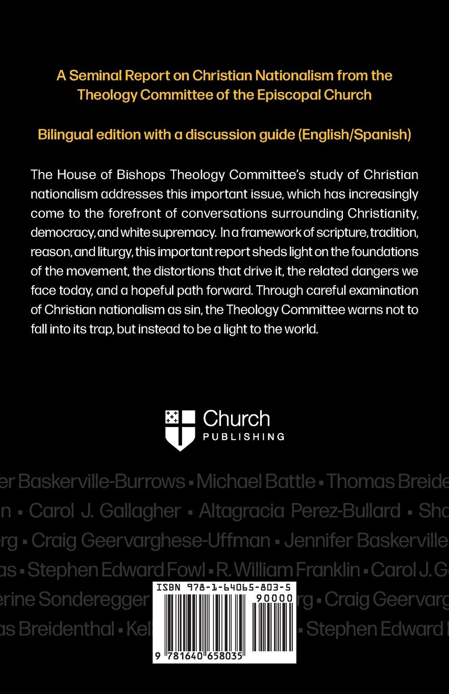 Rückseitencover The Crisis of Christian Nationalism