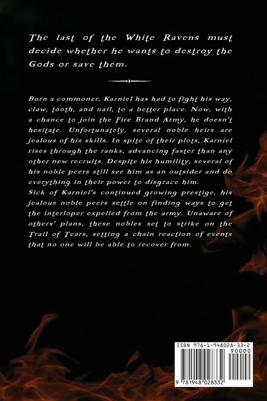Rückseitencover The White Raven Saga