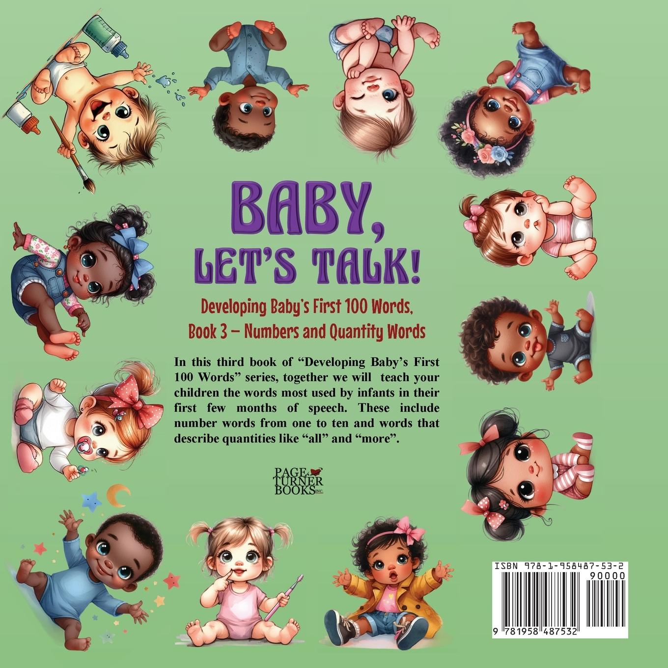 Rückseitencover Baby, Let's Talk! Developing Baby's First 100 Words, Book 3