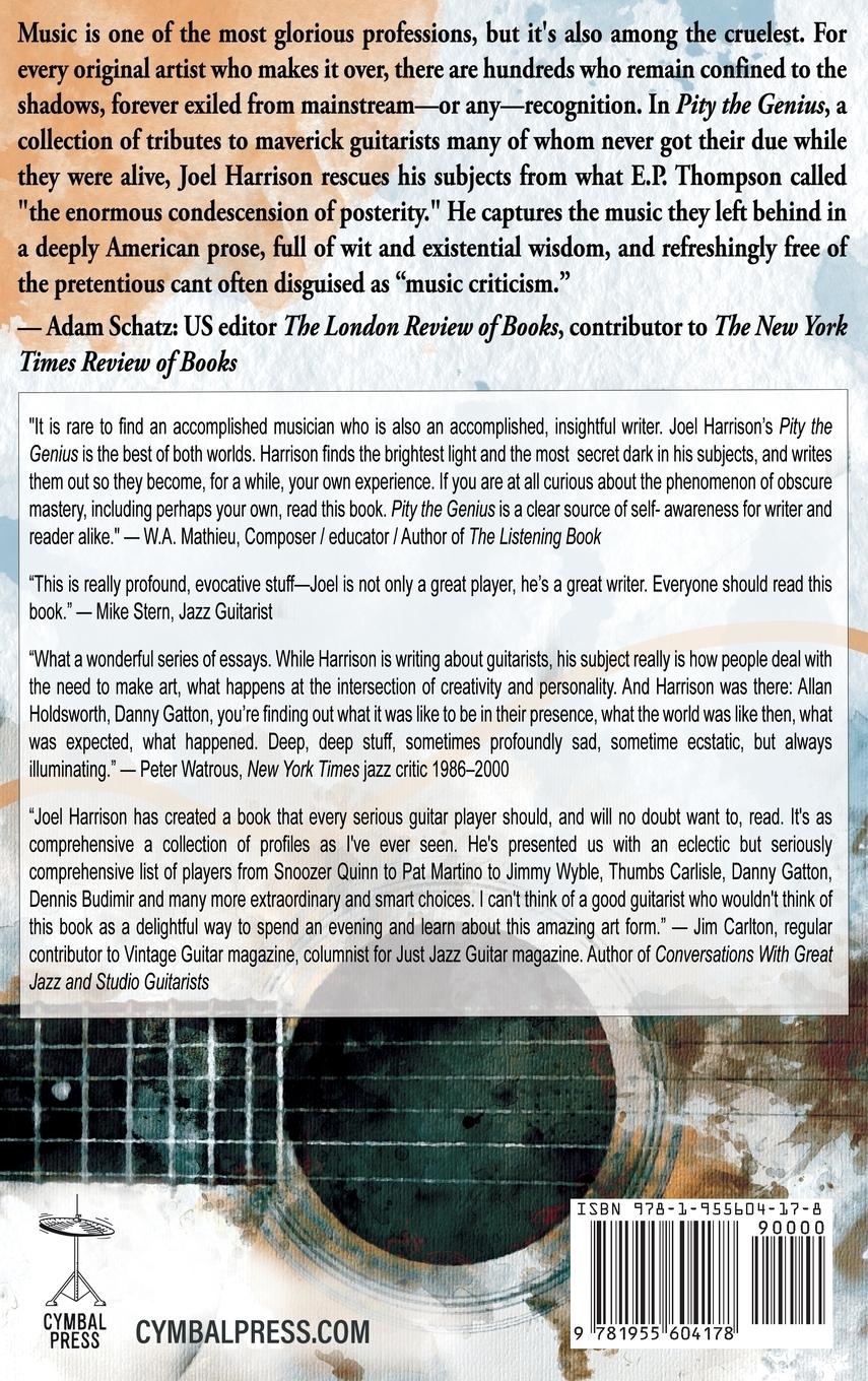 Rückseitencover Pity the Genius