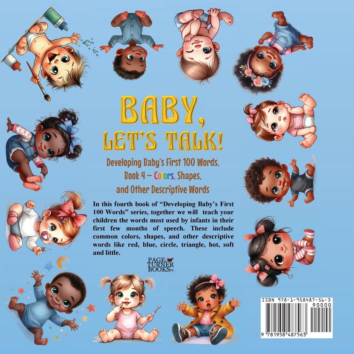 Rückseitencover Baby, Let's Talk! Developing Baby's First 100 Words, Book 4